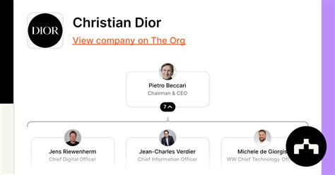 organization chart christian dior|dior couture management team.